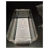 4 Pack Fridge Organizer Drawers, Stackable Pantry Organizers and Storage, Clear Pull-Out Refrigerator Organizer for Fruit, Vegetable Storage and Keep Fresh - Retail: $49