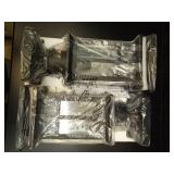 Brilvibera Outdoor Post Light 2 Packs Dusk to Dawn, Post Lights Outdoor Electric with Pier Mount, Pole Lanterns Outdoor for Yard, Driveway, Path, Black - Retail: $89