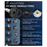 FAITIO 3L Brake Fluid Bleeder Kit w/ 1L Catch Bottle, Pressure Brake Bleeding Tool, Manual Power Bleeder Pump for Brakes and Clutch System, Includes 43.5/45/49.5/50.7mm Master Cylinders Caps - Retail: