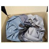 Easy-Going Waterproof Outdoor Loveseat, Heavy Duty 2-Seater Patio Couch, Windproof Outdoor Furniture with Air Vent (76W x 32.5D x 33H inch, Gray/Dark Gray) - Retail: $31