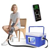 Cold Therapy Machine, Built-in 3000mAh Battery, Cold Therapy for Knee Replacement, Ice Machine for Knee After Surgery, Cryotherapy Systems Suitable for Home use, - Retail: $150