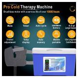 Cold Therapy Machine, Built-in 3000mAh Battery, Cold Therapy for Knee Replacement, Ice Machine for Knee After Surgery, Cryotherapy Systems Suitable for Home use, - Retail: $150