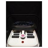 OOAMBB Collapsible Foot Spa with Heat, Bubble,Temp Control,Remote Control, Color Touch Screen Foot Bath Massager with 6 Massage Rollers,Foot Soaking Tub,Pedicure Foot spa for Stress Relief (Deep Grey)