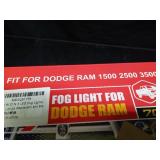 BICYACO New Version LED Fog Light Compatible with Dodge Ram 1500 2002-2008 Dodge Ram 2500/3500 Pickup Truck 2003 2004 2005 2006 2007 2008 2009-1 Pair Black - Retail: $70