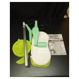 Hover Cordless Electric Mop, Up to 70 mins Powerful Battery, Electric Spin Mop with Dual Spinning Heads, 4 Microfiber Pads & 2 Floor Scrubber Pads, for Hardwood/Bathroom/Tile Floor Cleaning - Retail: 