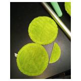 Hover Cordless Electric Mop, Up to 70 mins Powerful Battery, Electric Spin Mop with Dual Spinning Heads, 4 Microfiber Pads & 2 Floor Scrubber Pads, for Hardwood/Bathroom/Tile Floor Cleaning - Retail: 