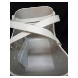 Simple Modern Extra-Large Beach Bag | Waterproof Getaway Rubber Tote with Zipper Pocket for Travel, Pool, Boat, Groceries, Sports | Almond Birch - Retail: $64