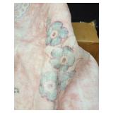 AMOAMI-Area Rug 5X7 Rugs for Living Room-Vintage Soft Pink Rugs for Bedroom-Non Slip Carpet-Machine Washable Rug for Dining Room Living Room Bedroom Office Under Table - Retail: $50