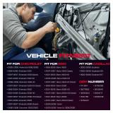 XIMAKA Front Driver Side Power Window Regulator with Motor (2 Pins) Fit for 2001-2006 Chevrolet Silverado 1500 3500, Avalanche Suburban GMC Sierra 1500 2500 3500 Yukon XL Cadillac Escalade, 741-644 - 