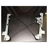 XIMAKA Front Driver Side Power Window Regulator with Motor (2 Pins) Fit for 2001-2006 Chevrolet Silverado 1500 3500, Avalanche Suburban GMC Sierra 1500 2500 3500 Yukon XL Cadillac Escalade, 741-644 - 