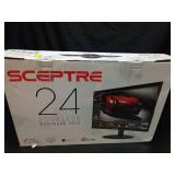 Sceptre IPS 24-Inch Monitor 1080p 75Hz with HDMI VGA Build-in Speakers  E248W-FPT  Black - Retail: $300