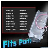 DLE2515S DLE2301R DLE2301W DLE2101W DLE1310W DLE7177WM DLE2512W DLEX7177RM DLE2701V Dryer Heating Element Assembly Replaces For LG Dryer DLE3050W DLE7177RM DLE5932S DLE2522W DLE2524W DLE2601R DLE2601W