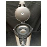 Coffee Carafe for Keeping Hot - Gezoss 102OZ / 3L Airpot Coffee Dispenser with Pump - Large Coffee Thermos for Hot Drinks Tea Liquid - Insulated Stainless Steel Hot Water Beverage Urn for Parties - Re