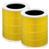 WOCASE 2 Pack AP401 AP402 AP403 Upgraded H14 HEPA Air Purifier Pet Replacement Filters Compatible with Dayette AP401 AP402 and JOWSET AP402 AP403 Air Purifier for Large Room up to 3000FtÂ² - Retail: