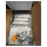 Spampur Power Tool Organizer for Tool Storage, Drill Holder Wall Mount with Screwdriver Organizer, Tool Holder for Garage Wall Organization, Heavy Duty Metal Tool Shelf with Battery Holder - Retail: $