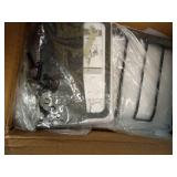 Spampur Power Tool Organizer for Tool Storage, Drill Holder Wall Mount with Screwdriver Organizer, Tool Holder for Garage Wall Organization, Heavy Duty Metal Tool Shelf with Battery Holder - Retail: $