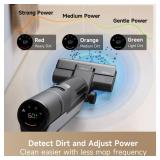 DREAME H12S Cordless Vacuum Mop, Vacuum and Mop at The Same Time, Wet Dry Vacuum for Hard Floors, Edge Cleaning, Hot Air Drying, Smart Floor Cleaner Machine Great for Sticky Messes on Multi-Surfaces -