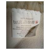 Soft Faux Sheepskin Fur Rug 2x4 Light Brown Beige Fluffy Bedside Rugs Plush Rug Shag Nursery Carpet Area Rugs for Living Room Bedroom Playing Room Decor - Retail: $30