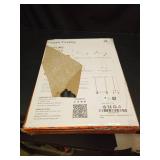 Simple Trending Standard Rod Clothing Garment Rack, Rolling Clothes Organizer on Wheels for Hanging Clothes, Chrome - Retail: $40