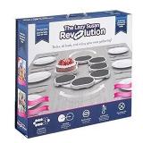 Lazy Susan Turntable for Rectangular Long & Oblong Tables Dining - Full Set - Retail: $130