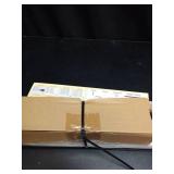 White Curtain Rods 66 to 120 Inches(5.5-10 Feet),5/8 inch Splicing Drapery Rods,Small Curtain Rods Set,Size: 36