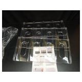 LARGER Compartment - 3 Tier Stackable Water Bottle Organizer Holder - for Stanley 40oz & Others