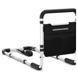 Bed Rails for Elderly Adults Safety - ASTM-Compliant, Adjustable Bed Cane with Non-Slip Ergonomic Handle & Storage Pocket, Upgrade Bed Railings for Seniors Support 400 LBS, Tool-Free Assembly - Retail