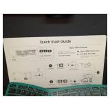 ProtoArc Backlit Bluetooth Ergonomic Keyboard, EK01 Plus Full Size Wireless Split Keyboard with Dual Bluetooth and USB, Cushioned Wrist Rest, Rechargeable, Compatible with Windows/Mac/Android, Green -