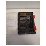 Hyper Tough 100-Piece Drill and Drive Tool Set in Click Fit Case  42989CF - missing 2 pieces