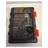Hyper Tough 100-Piece Drill and Drive Tool Set in Click Fit Case  42989CF - missing 2 pieces