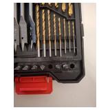 Hyper Tough 100-Piece Drill and Drive Tool Set in Click Fit Case  42989CF - missing 2 pieces