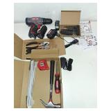 Hyper Tough 12V Max Cordless 3/8-inch Drill Driver 50-Piece Project Kit with 1.5Ah Lithium-Ion Battery  Charger  and Storage Bag