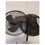 Lasko 16â 3-Speed Adjustable Oscillating Pedestal Fan  Black  S16500 New