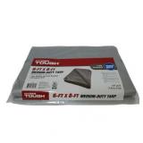 Hyper Tough Weather Resistant Medium Duty 6 x 8 ft Polyethylene Tarp
