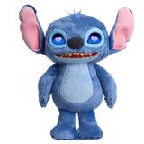 Lilo & Stitch Disney Many Moods Stitch Plush: Polyester Stuffed Character, 12.85\" Soft Toy