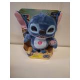 Lilo & Stitch Disney Many Moods Stitch Plush: Polyester Stuffed Character, 12.85\" Soft Toy