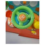 Bright Starts Lights & Colors Driver Learning Toy with Melodies for Babies and Toddlers, Ages 6 Months+