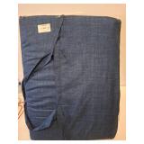 Mainstays 10 Piece Navy Bed in a Bag Comforter Set with Sheets, full size