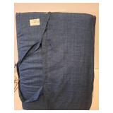 Mainstays 10 Piece Navy Bed in a Bag Comforter Set with Sheets, full size