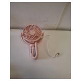 Mainstays 4\" New 3-speed Portable Rechargeable Fan with Flexible Tripod and Digital Display