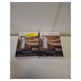 Mainstays Indoor 50-Count LED Globe Lights  with Frosted White G20 Globes  AC-Adaptor  4.5 Volts