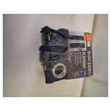 Sun Zero 2-pack Arlo Textured Thermal Insulated Grommet Curtain Panel Pair  Navy  40  W x 84  L