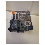 Sun Zero 2-pack Arlo Textured Thermal Insulated Grommet Curtain Panel Pair  Navy  40  W x 84  L