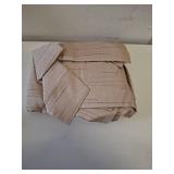 Sun Zero Sylvan Slub Stripe Thermal Blackout Rod Pocket Curtain Panel  40 x84   Taupe