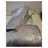 Car Windshield Snow Cover, Ice, Frost, Snow and Wiper Protector with Reflective Strips for Auto SUV Small Car