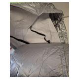 Car Windshield Snow Cover, Ice, Frost, Snow and Wiper Protector with Reflective Strips for Auto SUV Small Car