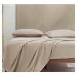 TWIN SIZE BAIGE SHEET SET