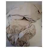 TWIN SIZE BAIGE SHEET SET