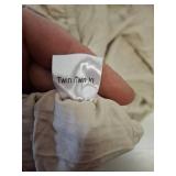 TWIN SIZE BAIGE SHEET SET