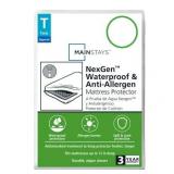 Mainstays NexGen Waterproof Anti-Allergen Zippered Mattress Protector  Twin